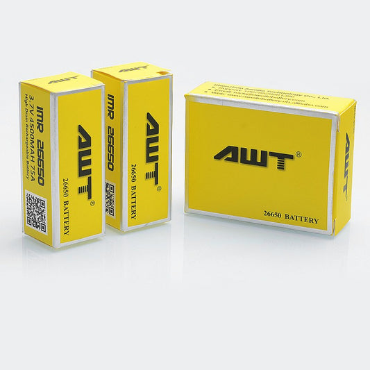 AWT 3.7V 26650 Battery (2 pack)